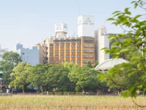 ホテルパークサイド東京上野の外観