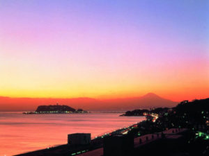 鎌倉プリンスホテルからの夕焼け
