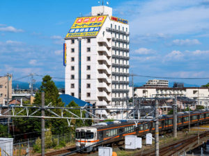 スーパーホテル安城駅前の外観