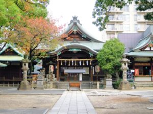 名古屋市の千種区今池にある高牟神社