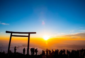 富士山ご来光（日の出）