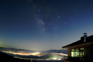 SORA terrace(ソラテラス)からの星空