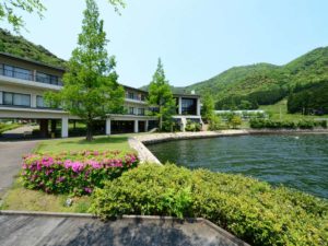 ホテル水月花の外観