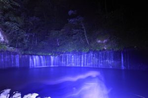 夜の白糸の滝2