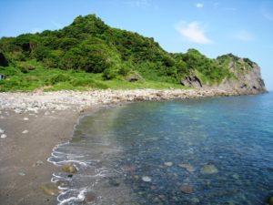 谷川浜海水浴場1