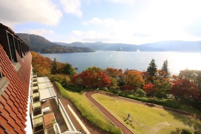 小田急山のホテル 部屋からの眺め