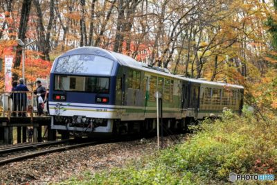 お座トロ展望列車