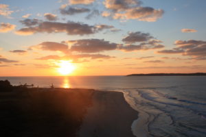 角島の夕日