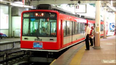 箱根湯本駅から箱根登山鉄道