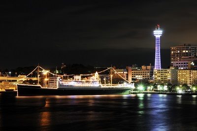 山下公園の夜景