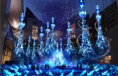 カレッタ汐留「Caretta Illumination」