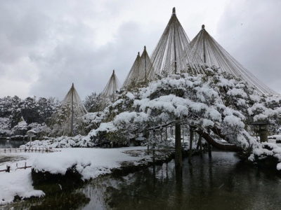 兼六園　雪景色