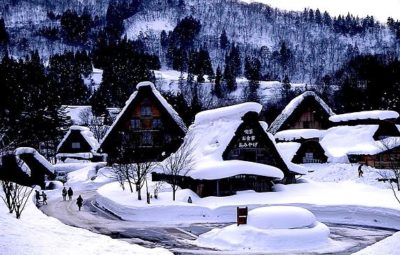 白川郷（岐阜）雪景色