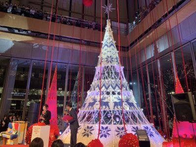 丸ビルのクリスマスツリー
