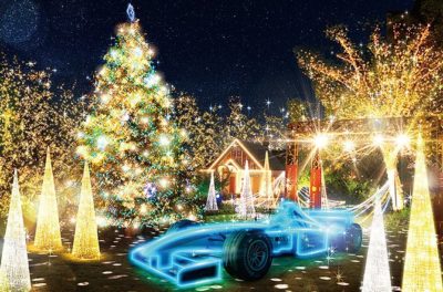 クリスマスツリー ライトアップ