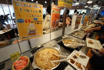 こんにゃくパーク　バイキングコーナー
