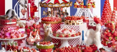 ヒルトン東京「マーブルラウンジ」 いちごスイーツビュッフェ 2019