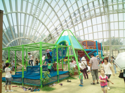 笛吹川フルーツ公園子供の遊び場
