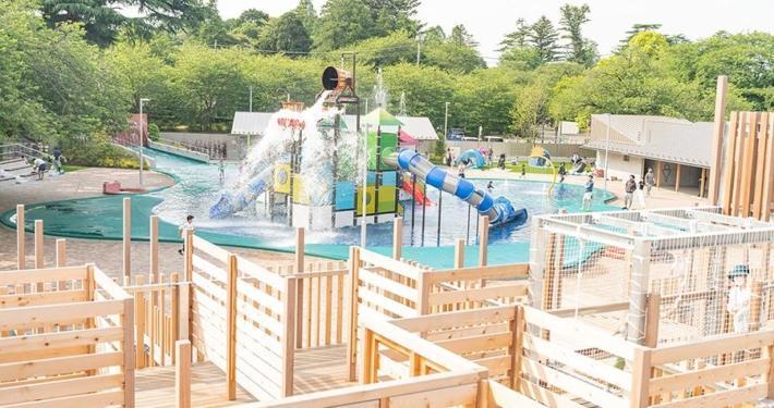 清水公園 水遊びエリア「アクアベンチャー」